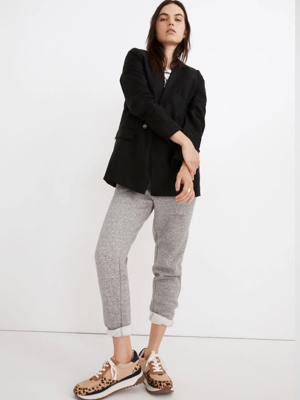 Madewell Caldwell Double-Breasted Blazer: Two Button Edition